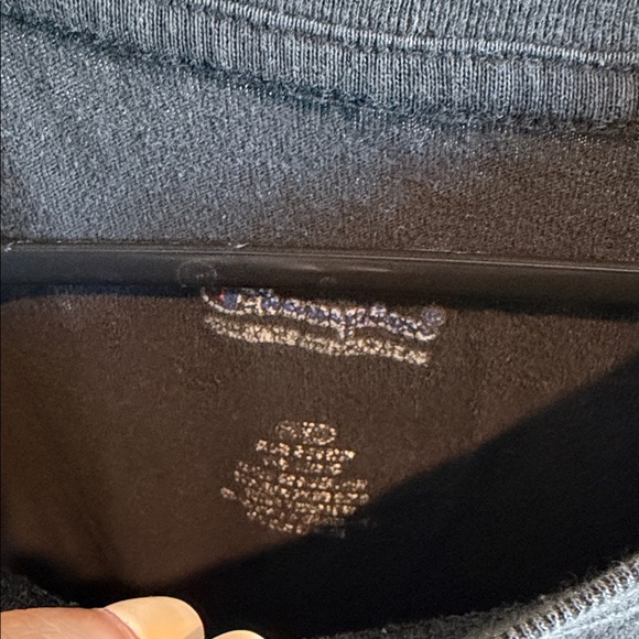 🌿 Champion Black Tee with Red and White Logo - Picture 2 of 4